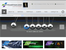 Tablet Screenshot of chiphartman.com